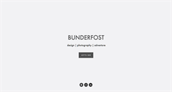 Desktop Screenshot of bunderfost.com